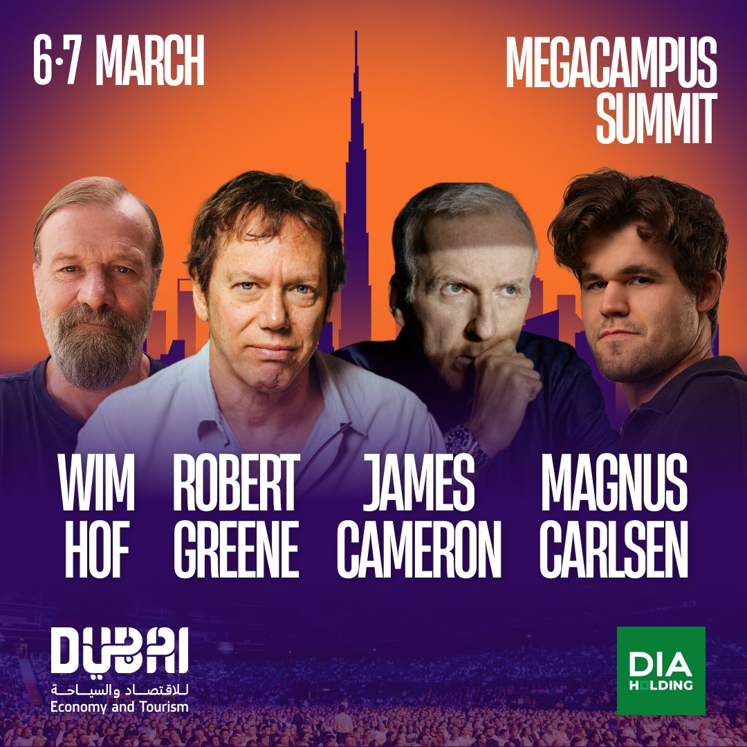 احفظوا هذا التاريخ: قمة MEGACAMPUS دبي 2026 – حدث عالمي يعيد رسم مستقبل الإلهام والابتكار