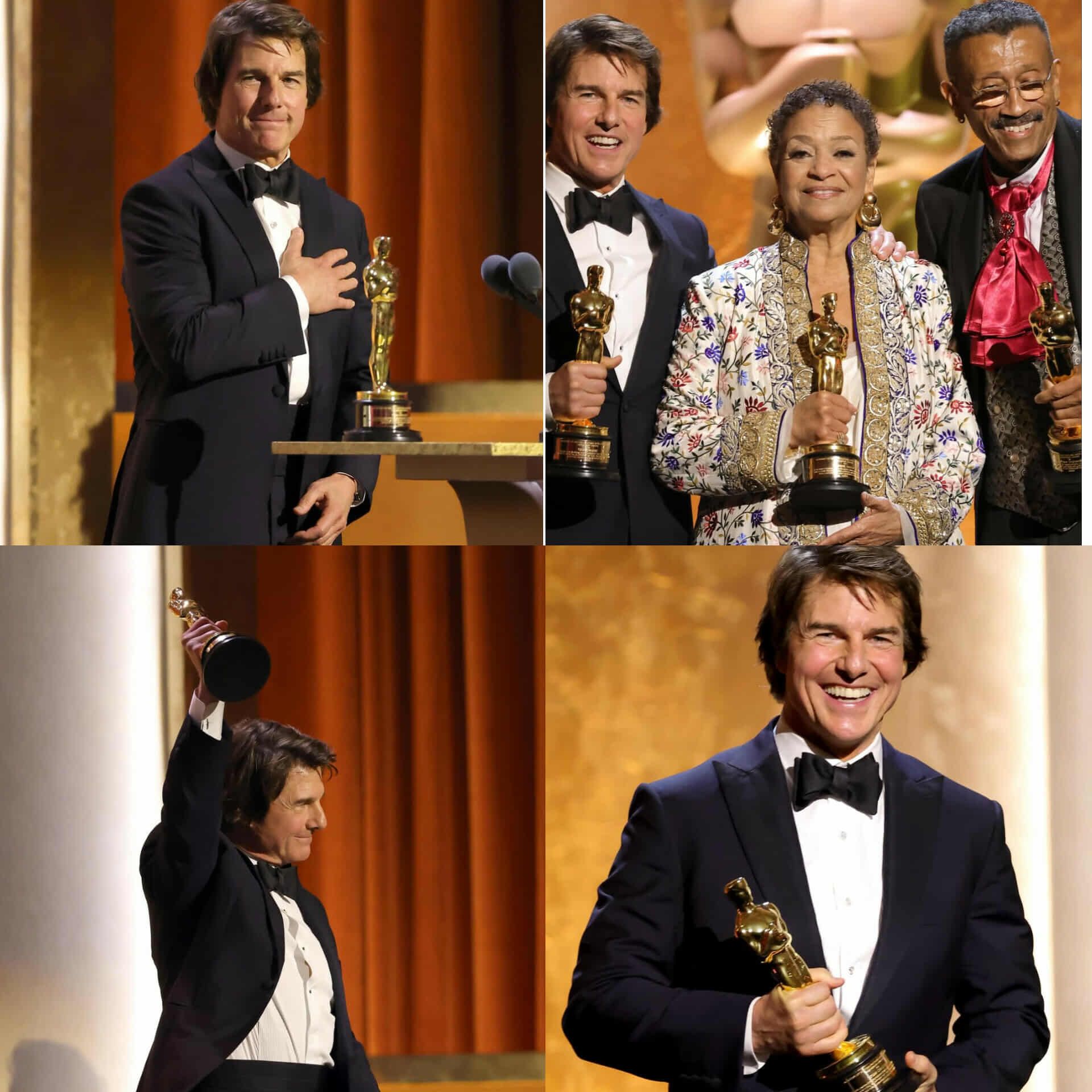 بالصور- نجوم هوليوود يتألّقون تحت الأمطار… وتوم كروز يتوَّج بواحدة من أهم جوائز مسيرته