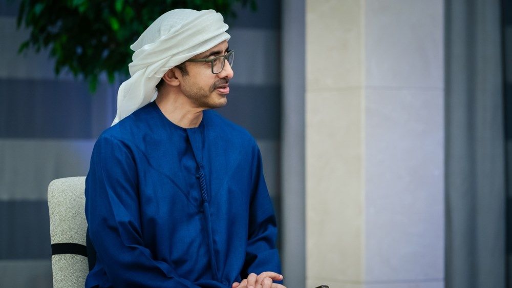 عبدالله بن زايد يستقبل وزيرة الاقتصاد والطاقة الألمانية