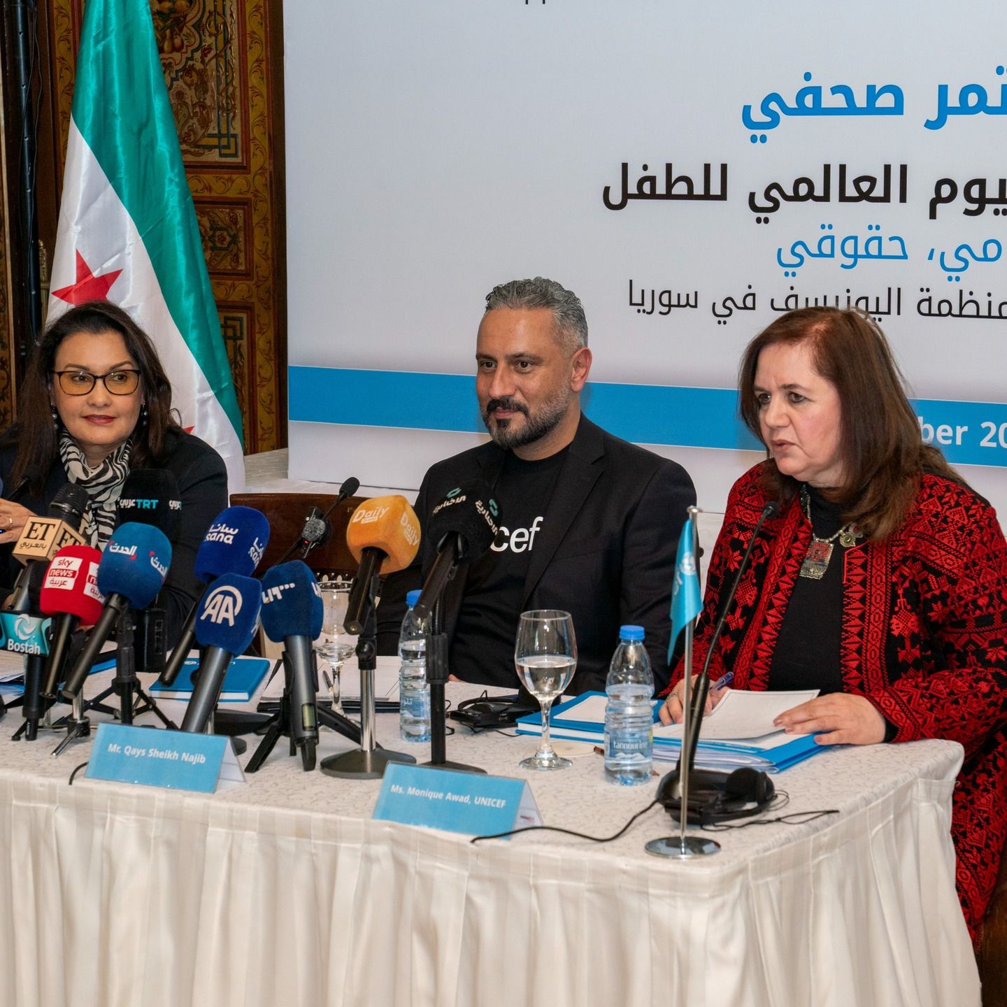 بالصور- تعيين قيس الشّيخ نجيب أوّل سفير لـ “اليونيسف” في سوريا