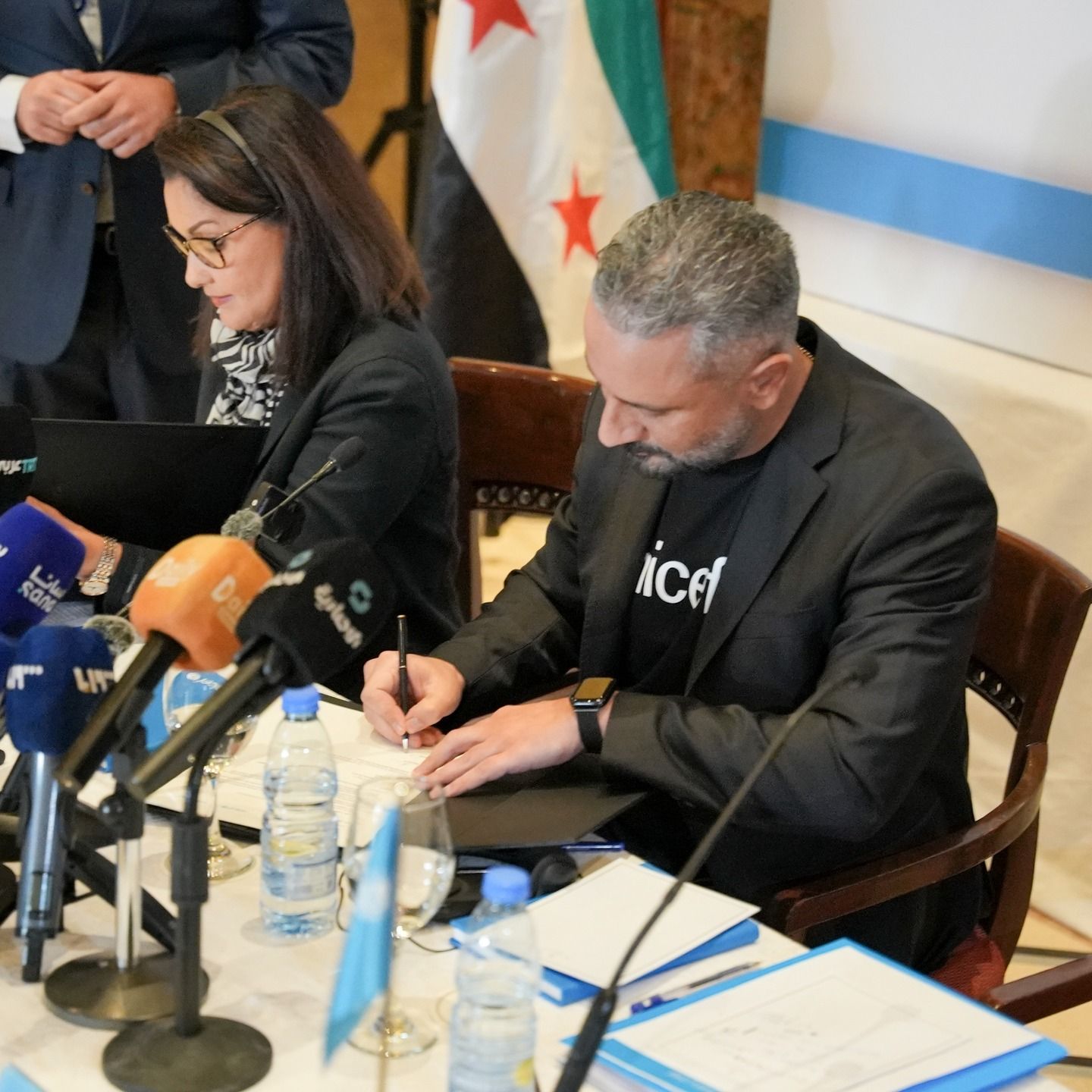 بالصور- تعيين قيس الشّيخ نجيب أوّل سفير لـ “اليونيسف” في سوريا