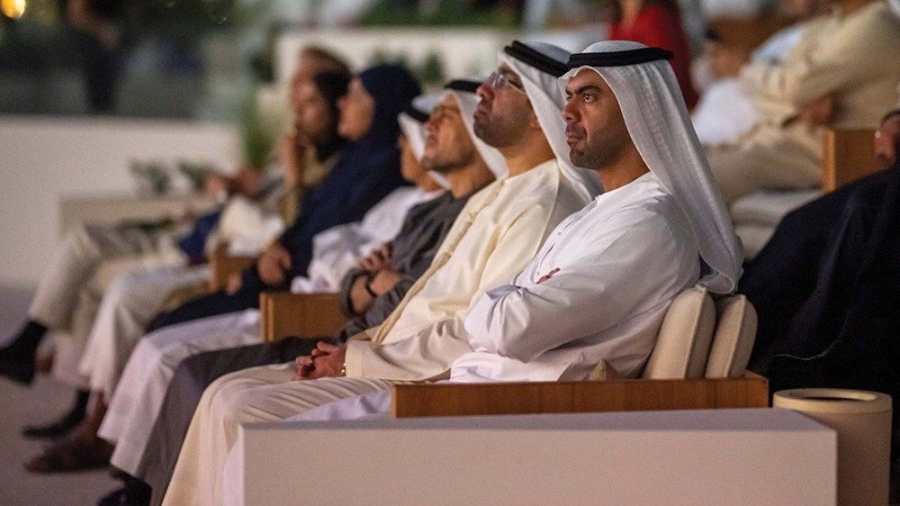 خالد بن محمد بن زايد يشهد حفل الافتتاح الرسمي لمتحف التاريخ الطبيعي في أبوظبي