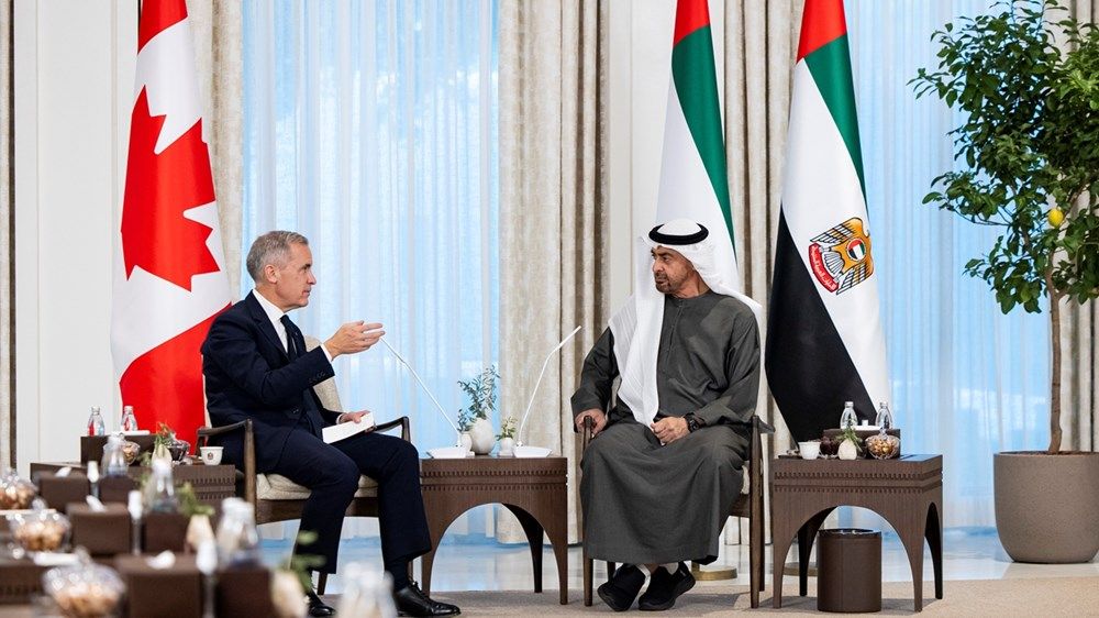 رئيس الدولة يبحث مع رئيس وزراء كندا علاقات التعاون ويشهد توقيع اتفاقية تشجيع الاستثمارات بين البلدين