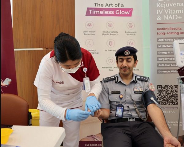شرطة أبوظبي تنظّم فعالية الوعي الصحي للحد من مخاطر السكري