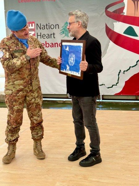 بالصور- زين العمر مُكرَّمًا في الناقورة 