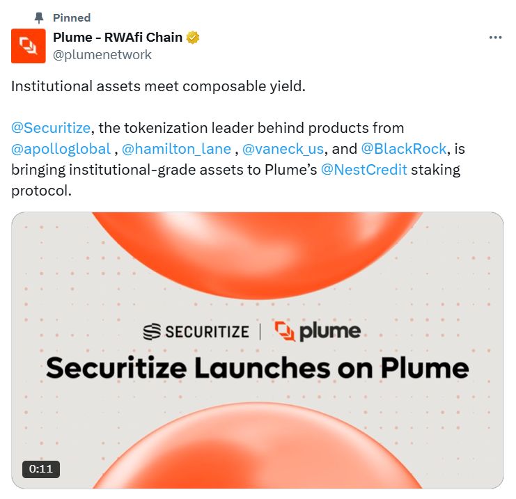 الرئيس التنفيذي لشركة Plume يتوقع نمو سوق الأصول الحقيقية المرمّزة 3–5 مرات في 2026 مع توسّعه خارج نطاق مستخدمي الكريبتو