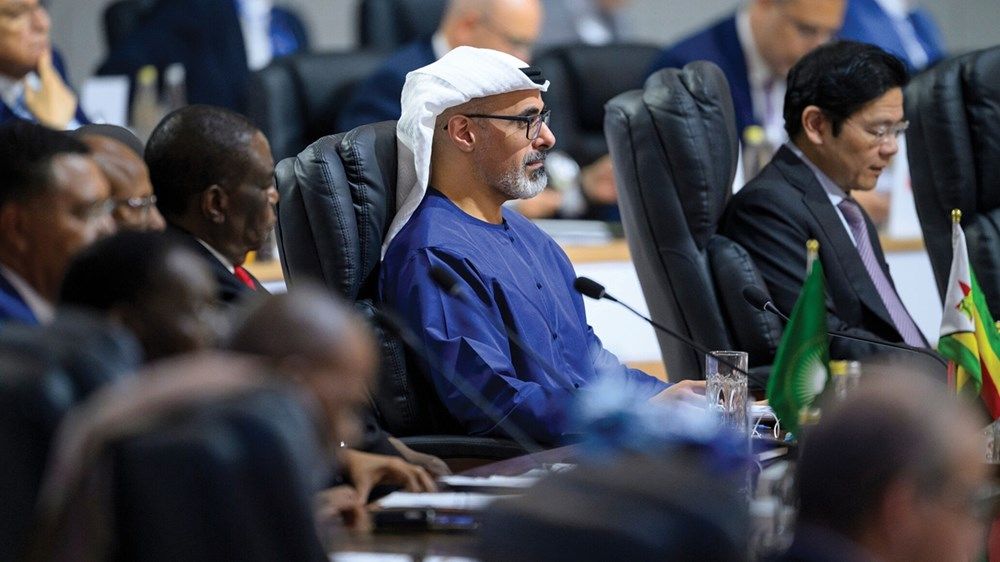 نيابة عن رئيس الدولة.. ولي عهد أبوظبي يشارك في اجتماع قمة مجموعة العشرين في جنوب أفريقيا