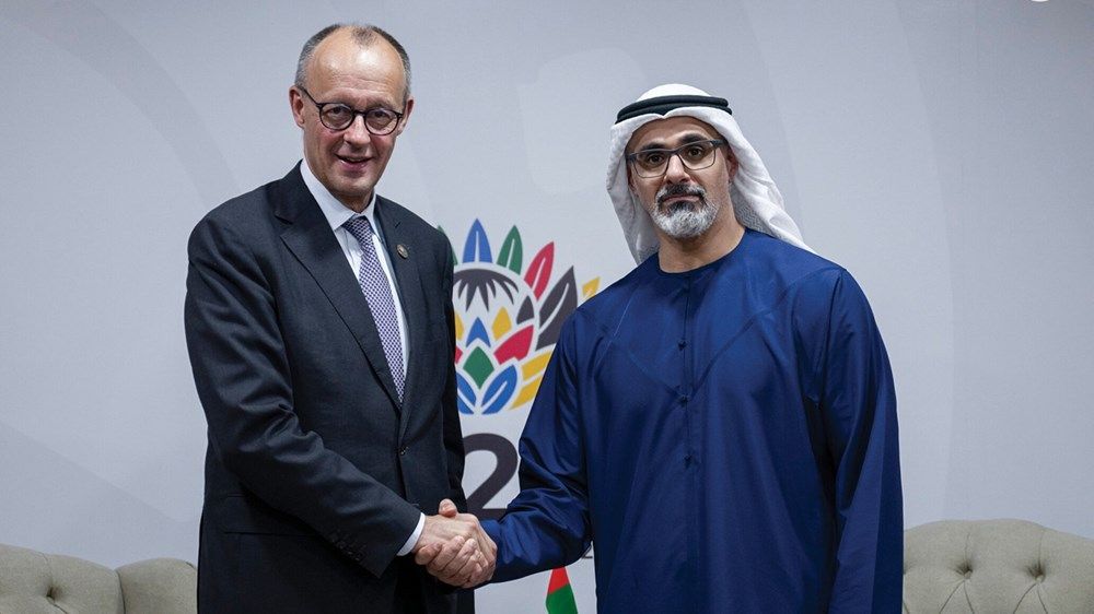 ولي عهد أبوظبي يلتقي المستشار الألماني على هامش أعمال قمة مجموعة العشرين