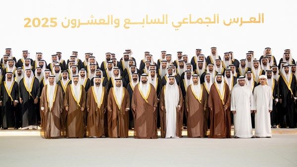 محمد الشرقي يشهد العرس الجماعي لـ200 مواطن من الفجيرة