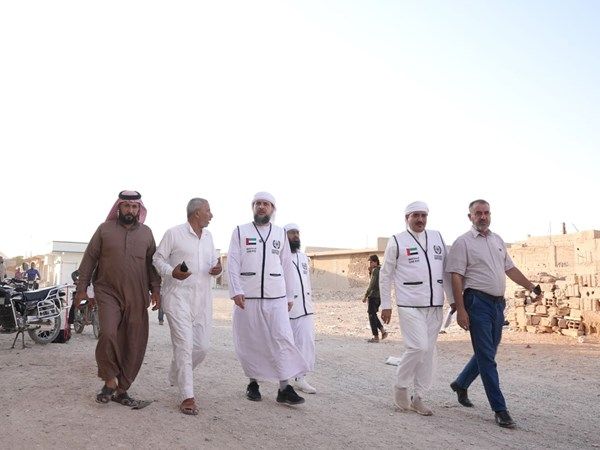 وفد من هيئة الأعمال الخيرية العالمية يبدأ زيارة إلى سوريا لتدشين مشاريع إنسانية