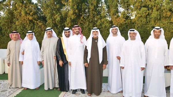 نهيان بن مبارك يحضر أفراح الكعبي في الشارقة