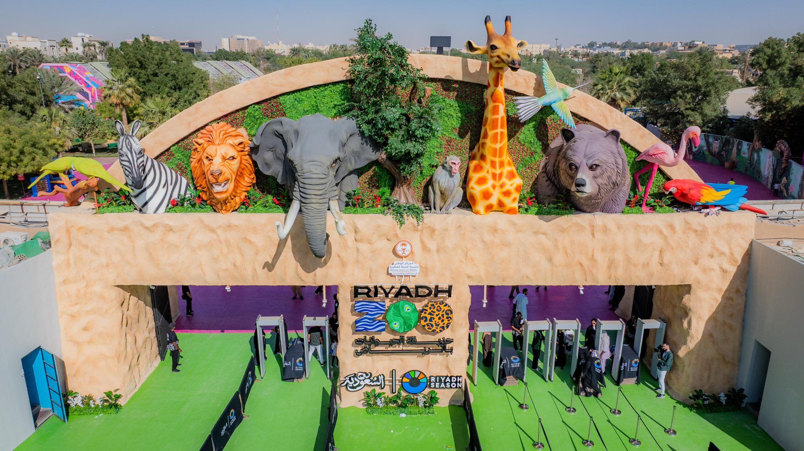 انطلاق “رياض زوو” بتجارب تجمع الحيوانات النادرة والعروض الحية في موسم الرياض ٢٠٢٥