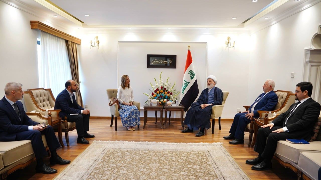 الشيخ همام حمودي للسفيرة الإسبانية: العراق يمضي بثقة لبناء دولة قوية بمستوى التحديات