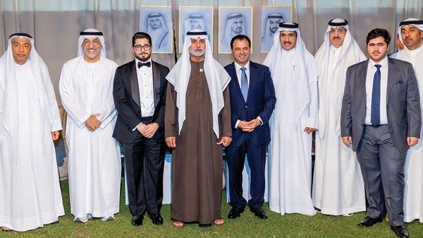 نهيان بن مبارك يحضر أفراح الشامسي في العين