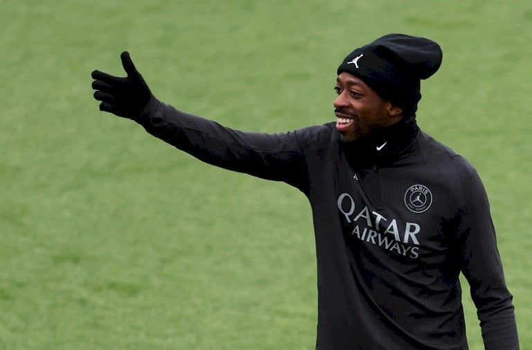 دوري أبطال أوروبا: ديمبيليه قد يشارك مع سان جرمان في مواجهة توتنهام