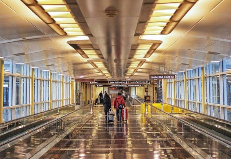 وقف الرحلات المغادرة لمطار رونالد ريغان بواشنطن