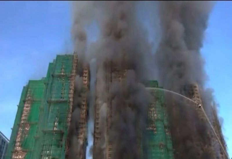 ارتفاع عدد الوفيات جراء حريق بمجمع سكني في هونغ كونغ إلى 36