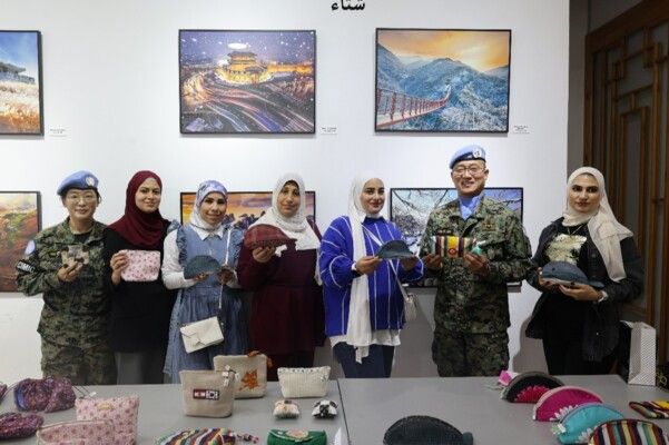 الكتيبة الكورية قدمت مساعدات للنساء في منطقة عملياتها في صور لتعزيز قدراتهن على الاكتفاء الذاتي