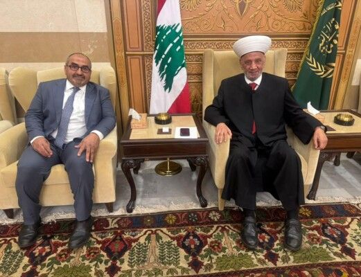 الحشيمي زار دريان: لبنان لم يعد يحتمل إدارة الملفات الحيوية بعقل التجزئة والانتقائية