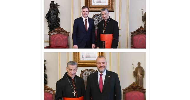 الراعي استقبل سفير كندا وعبد المسيح وتناولا أهمية زيارة البابا لاوون إلى لبنان