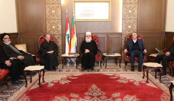 شيخ العقل التقى النائب ابو الحسن ووفداً من "مركز الحوار المريمي": لزيارة البابا لاوون اهمية كبيرة للبنان