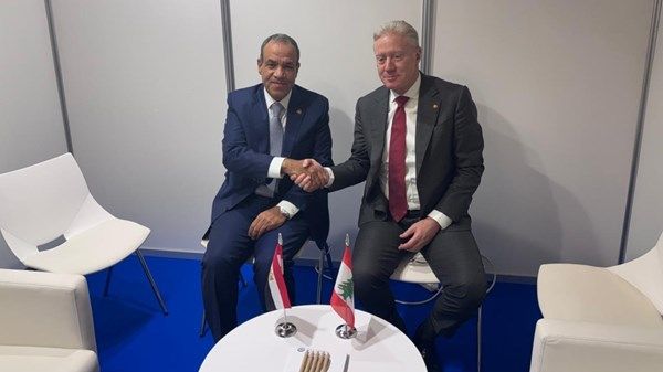 مصر ولبنان يبحثان تطورات الوضع في قطاع غزة