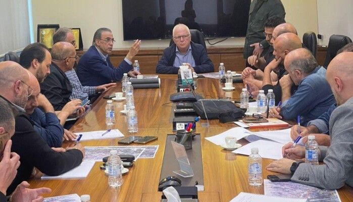 اجتماع في مكتب ميشال ضاهر لبحث الحلول لطريق ضهر البيدر