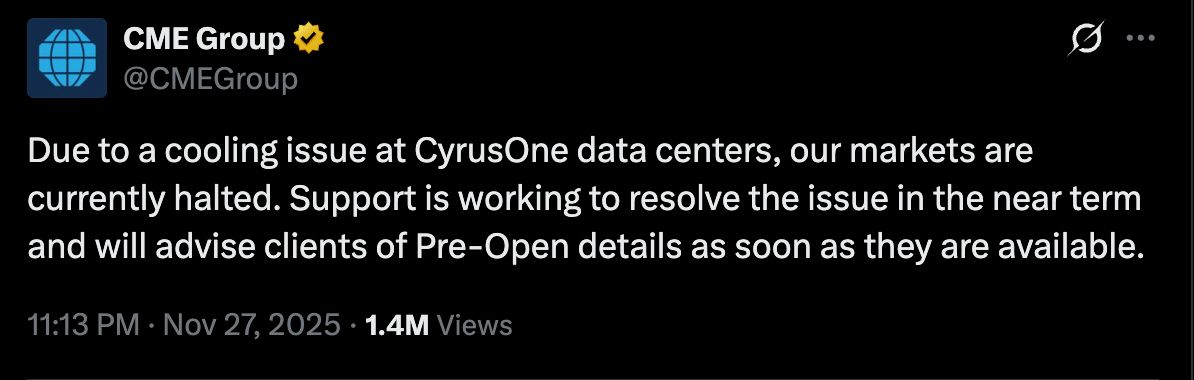 توقّف التداول في بورصة شيكاغو التجارية يثير غضب المتداولين