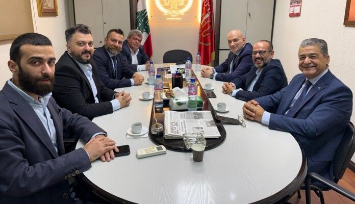 وفد من "الكتائب" زار مقر "الهنشاك" وبحثٌ في الشؤون السياسية والانتخابية الراهنة