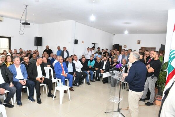 باسيل من عكار: ما يؤمن لكم الحقوق هي اللامركزية الإدارية التي تحول البلديات لإدارات فاعلة