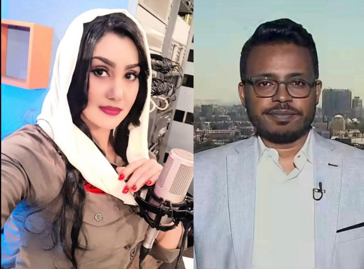 شاهد بالصورة.. عقد قران مذيعة النيل الأزرق الحسناء من أحد الإعلاميين