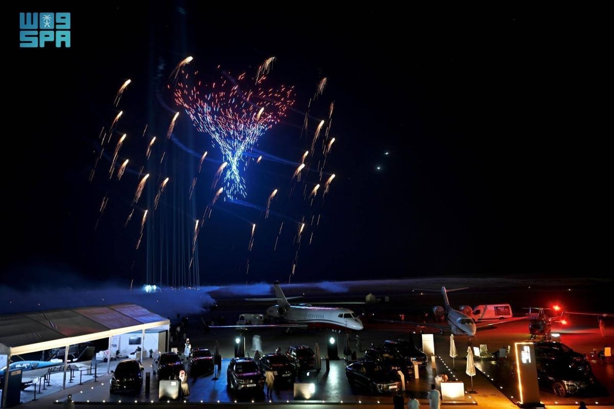 90 عرضا جويا 
في ختام فعاليات معرض الطيران العام