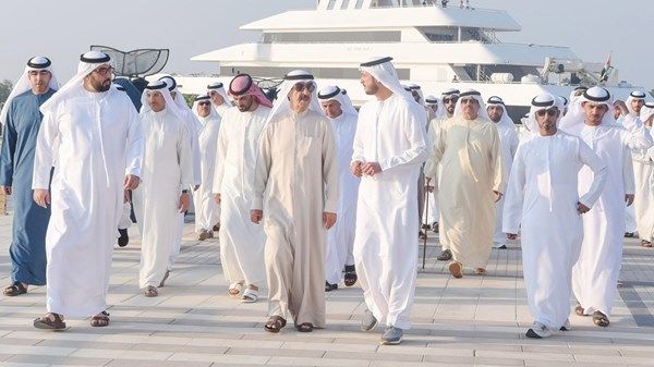 سعود المعلا يشهد احتفالات أم القيوين بعيد الاتحاد الـ54