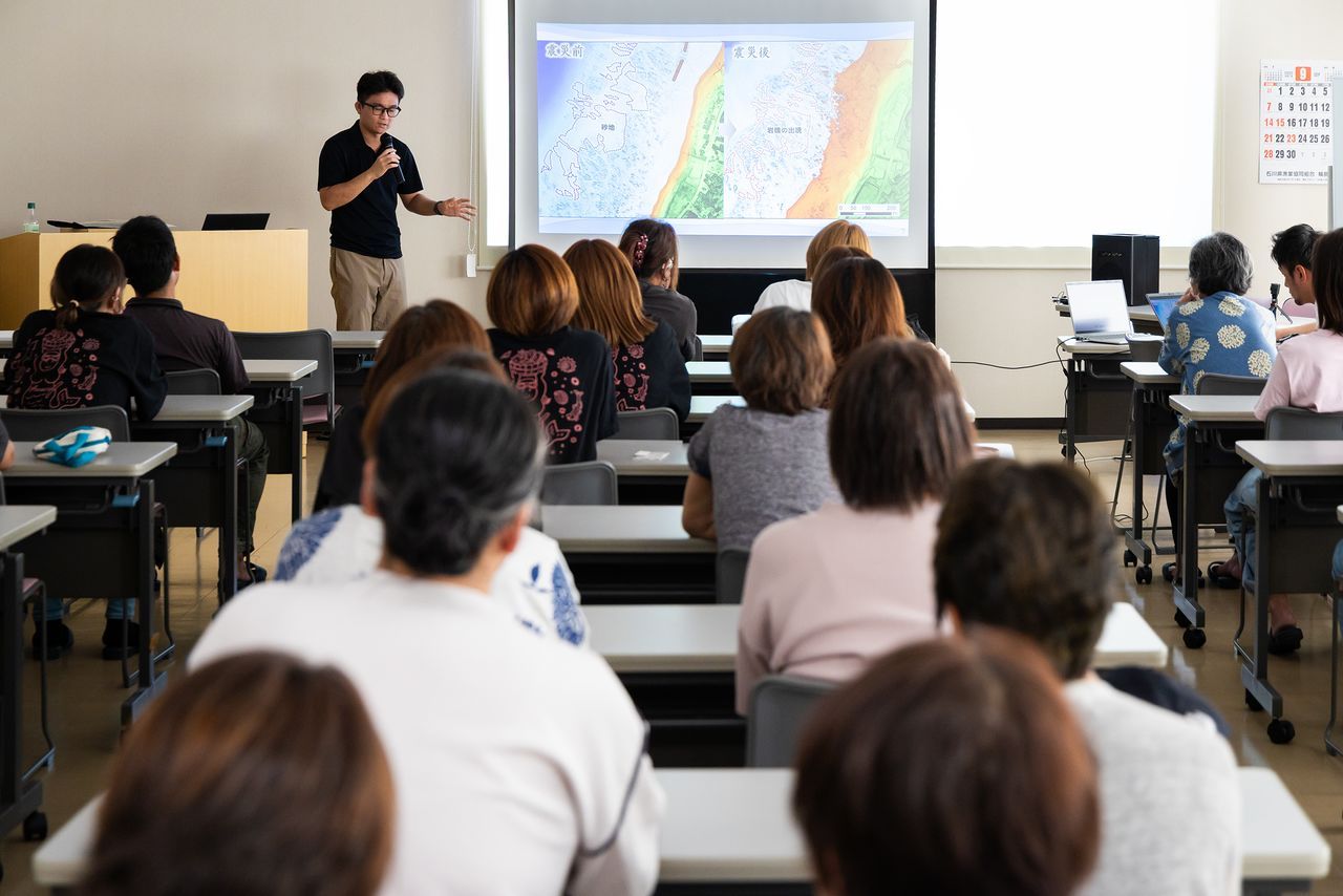 اليابان | رسم خرائط لقاع البحر في نوتو لدعم تعافي المصايد بعد الزلازل!