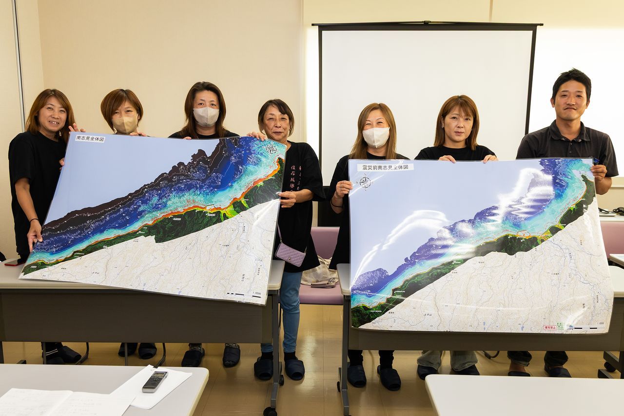 اليابان | رسم خرائط لقاع البحر في نوتو لدعم تعافي المصايد بعد الزلازل!