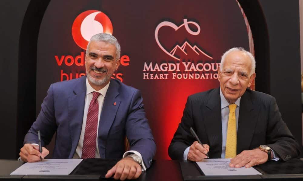 تكنولوجيا: ڤودافون ومؤسسة مجدي يعقوب يعلنان عن شراكة استراتيجية لرقمنة مراكز رعاية القلب