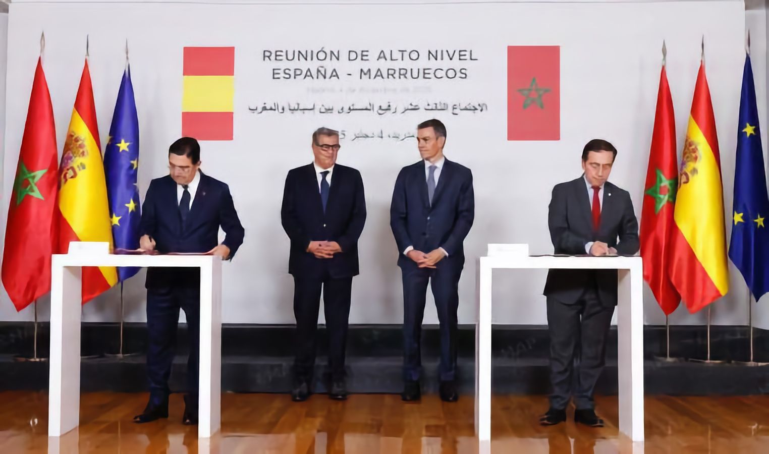 مباحثات مغربية-إسبانية في مدريد وإسبانيا تشيد بالمصادقة على القرار 2797