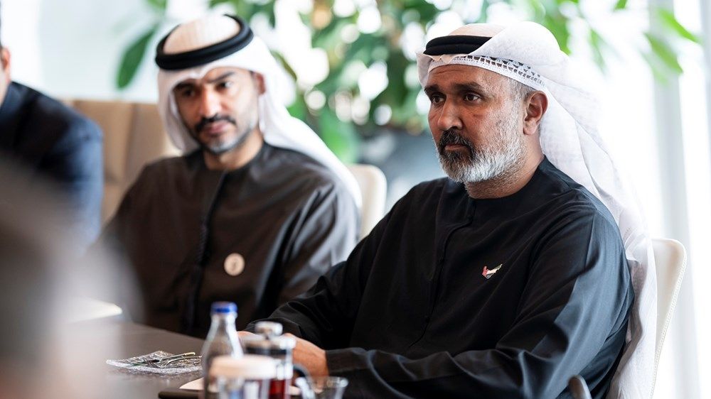 زايد بن حمدان بن زايد يلتقي وزير الاقتصاد في جمهورية أذربيجان