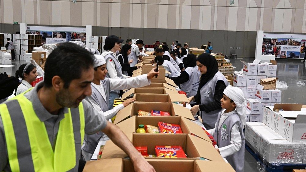 تنفيذاً لتوجيهات محمد بن راشد.. «مبادرات محمد بن راشد آل مكتوم العالمية» تكمل تجهيز 10 ملايين وجبة لأهالي غزة