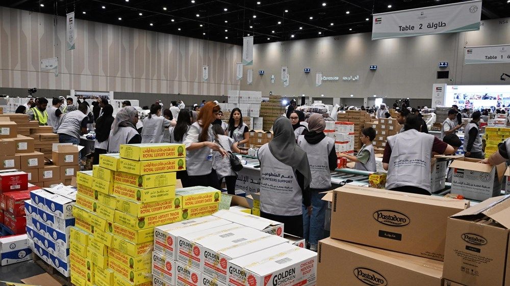 تنفيذاً لتوجيهات محمد بن راشد.. «مبادرات محمد بن راشد آل مكتوم العالمية» تكمل تجهيز 10 ملايين وجبة لأهالي غزة