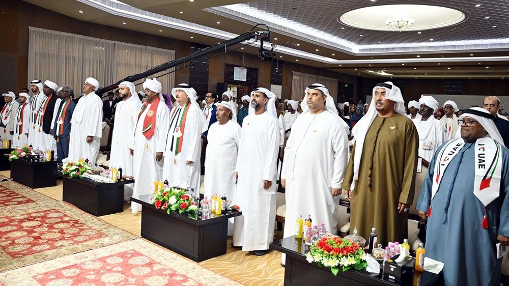 الجالية السودانية في الإمارات تحتفي بعيد الاتحاد الـ 54
