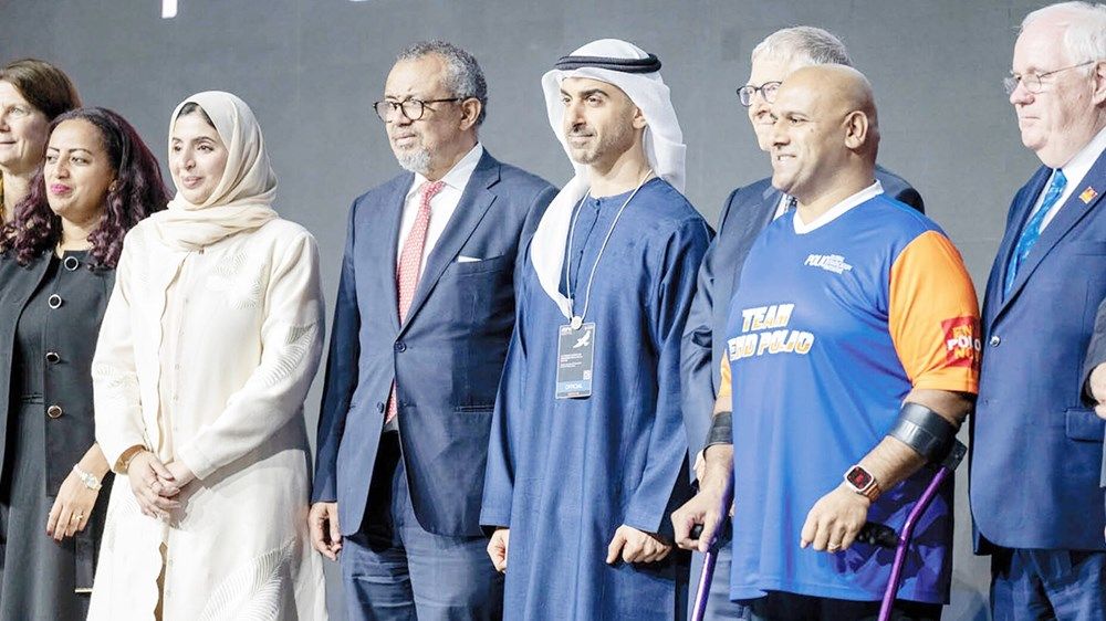 بحضور حمدان بن محمد بن زايد.. أبوظبي تشهد الإعلان عن مبادرة عالمية لمحاربة شلل الأطفال بقيمة 1.9 مليار دولار