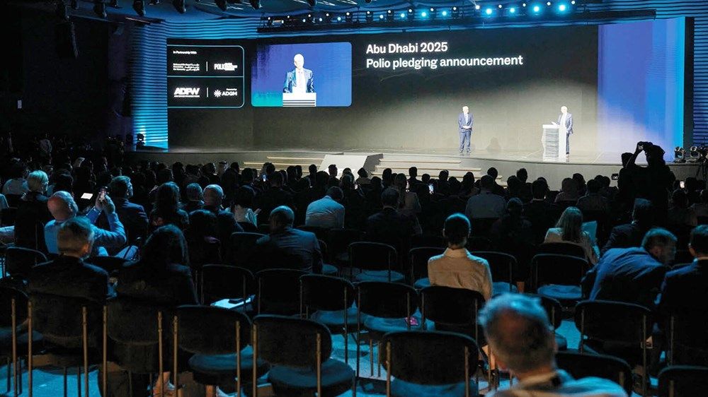 بحضور حمدان بن محمد بن زايد.. أبوظبي تشهد الإعلان عن مبادرة عالمية لمحاربة شلل الأطفال بقيمة 1.9 مليار دولار
