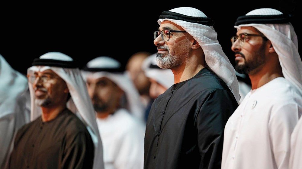 خالد بن محمد بن زايد يشهد انطلاق فعاليات أسبوع أبوظبي المالي 2025