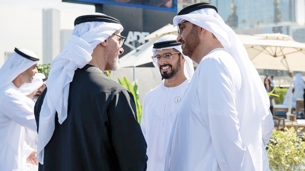 خالد بن محمد بن زايد يشهد انطلاق فعاليات أسبوع أبوظبي المالي 2025
