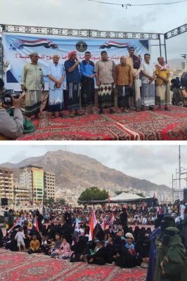 في اليوم الرابع على التوالي ..إنضمام عدد من مدراء العموم في مخيم الإعتصام المفتوح المطالب بإستعادة دولة الجنوب