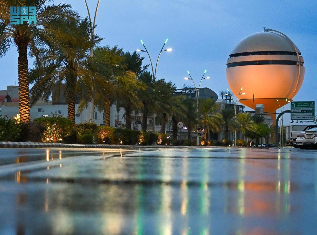 الأمطار تزور مختلف مناطق المملكة