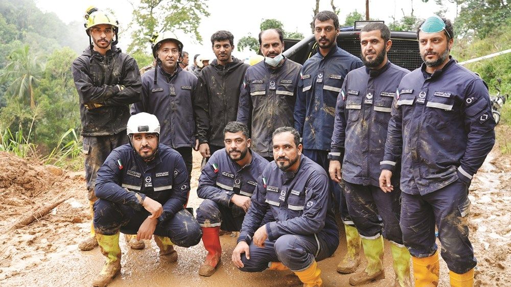 فريق الإغاثة الإماراتي يواصل جهوده في سريلانكا