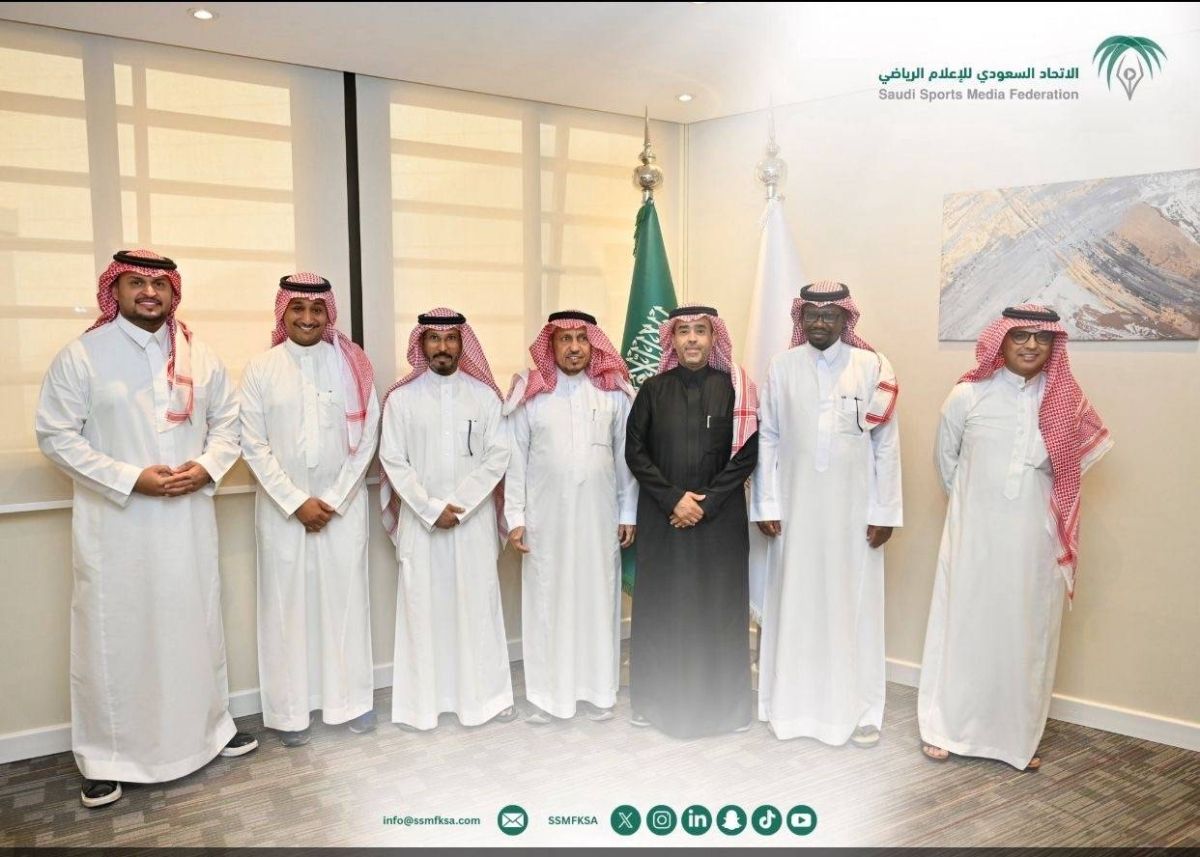 الاجتماع التاسع للاتحاد السعودي للاعلام الرياضي 