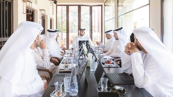 سلطان بن أحمد القاسمي يترأّس اجتماع مجلس القضاء